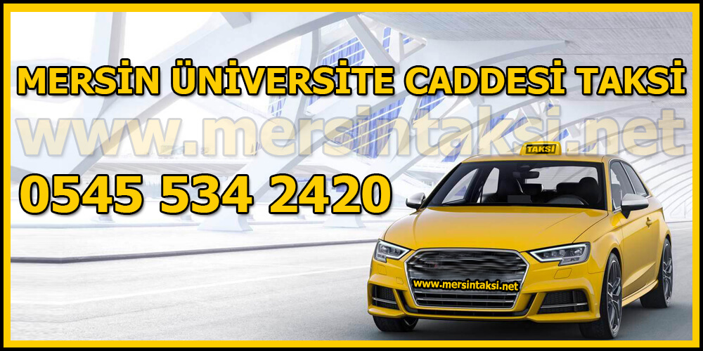 Mersin Üniversite Caddesi Taksi (Hemen Çağır)